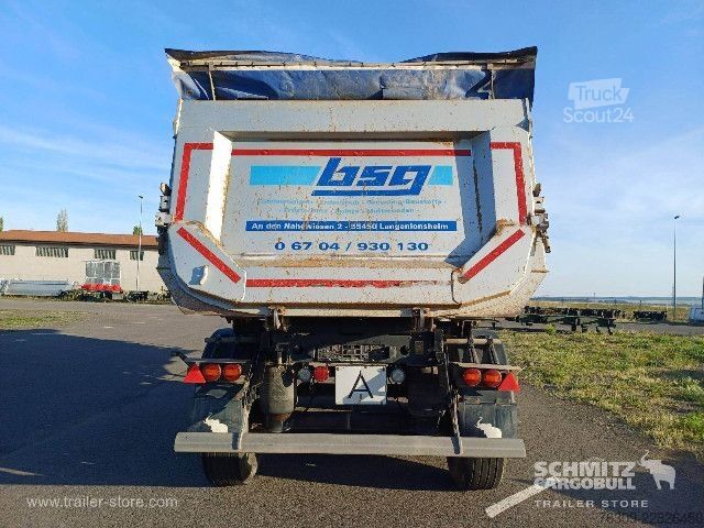 Semirremolque volquete Schmitz Cargobull Kipper Stahlrundmulde 24m³
