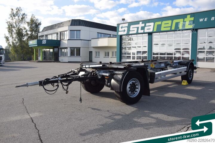 Alustatraileri SCHMITZ CARGOBULL Lafette AWF 18 BDF Wechselrahmen TÜV 03/2027