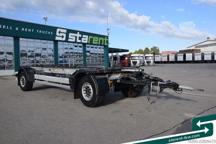 Alustatraileri SCHMITZ CARGOBULL Lafette AWF 18 BDF Wechselrahmen TÜV 03/2027