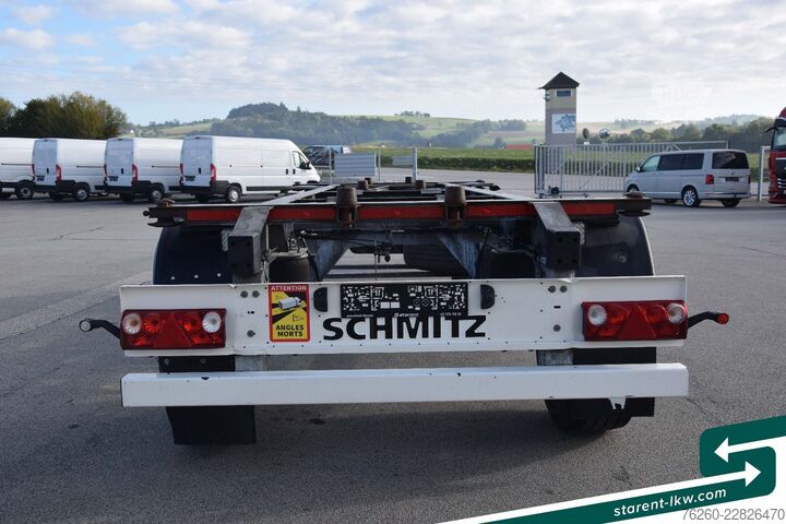 Alustatraileri SCHMITZ CARGOBULL Lafette AWF 18 BDF Wechselrahmen TÜV 03/2027