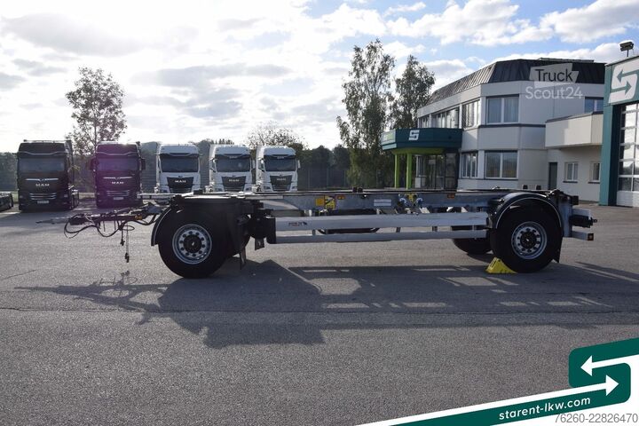 Alustatraileri SCHMITZ CARGOBULL Lafette AWF 18 BDF Wechselrahmen TÜV 03/2027