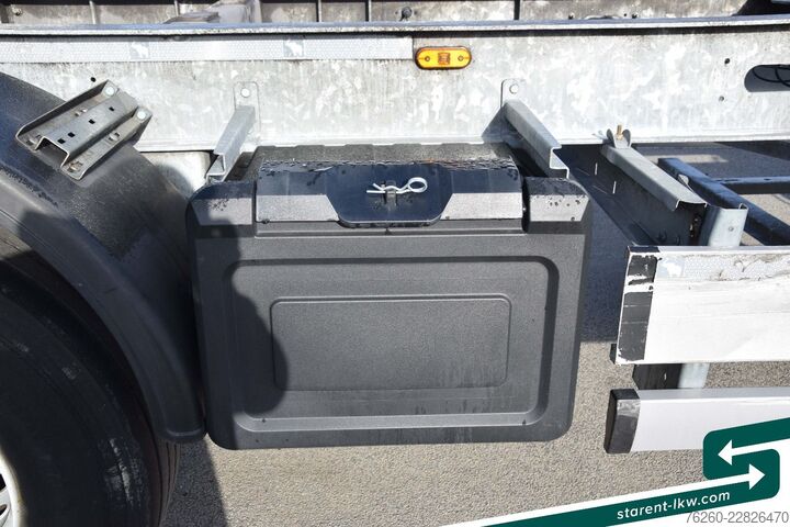 Alustatraileri SCHMITZ CARGOBULL Lafette AWF 18 BDF Wechselrahmen TÜV 03/2027