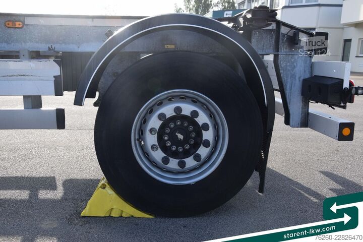 Alustatraileri SCHMITZ CARGOBULL Lafette AWF 18 BDF Wechselrahmen TÜV 03/2027