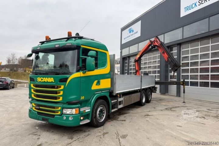 Macara montată pe camion SCANIA G490 6x2 PK18002-4