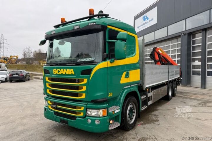 Macara montată pe camion SCANIA G490 6x2 PK18002-4