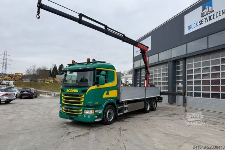 Macara montată pe camion SCANIA G490 6x2 PK18002-4
