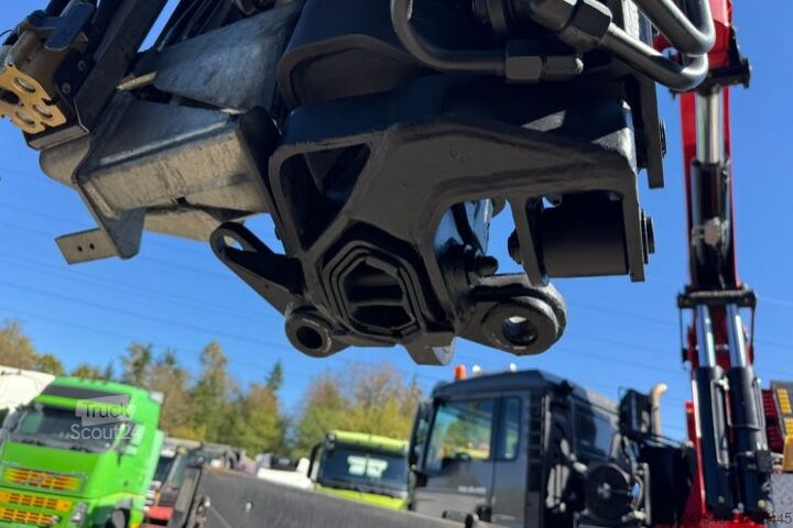 Grue montée sur camion MAN TGS 35.480 8x4H Fassi 990-8 Flyjib& Troil