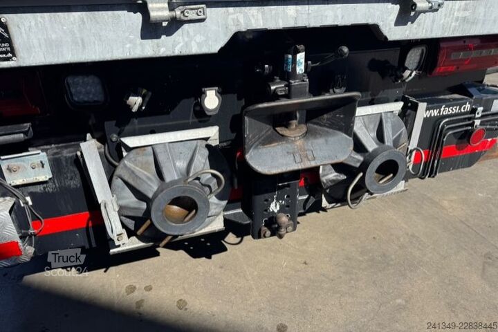 Grue montée sur camion MAN TGS 35.480 8x4H Fassi 990-8 Flyjib& Troil