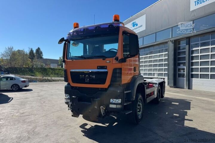 Autocamion cu caroserie interschimbabilă MAN TGS 28.400 6x4-4