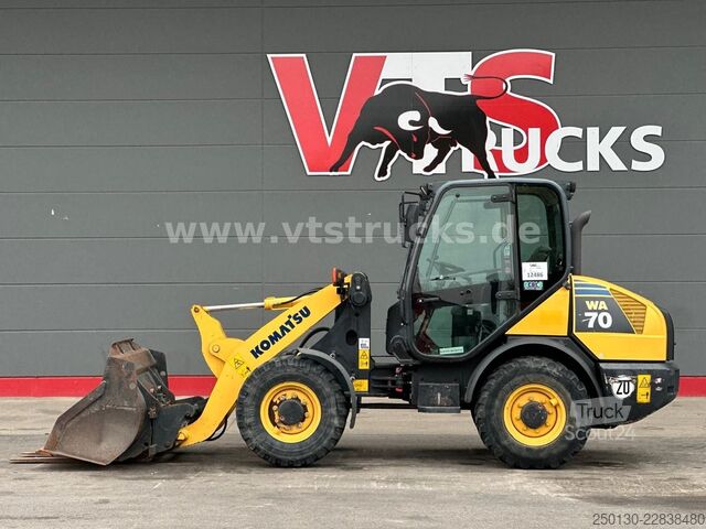 Încărcător pe roți KOMATSU WA 70-7 37 kW 2016 Gabel & Schaufel