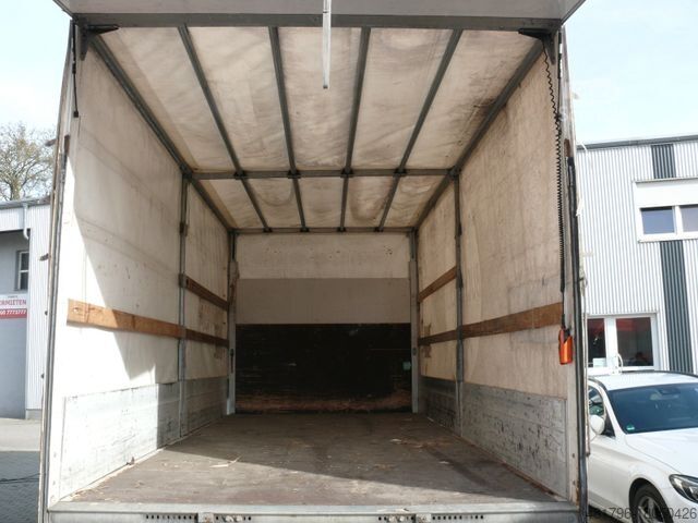 Samochód dostawczy z plandeką MAN TGL 8.180 Pritsche Plane 6Sitz/Liege StHz Diff.
