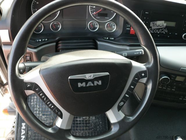 Samochód dostawczy z plandeką MAN TGL 8.180 Pritsche Plane 6Sitz/Liege StHz Diff.