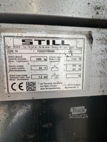 Χειροκίνητος παλετοφόρος Still EXV14