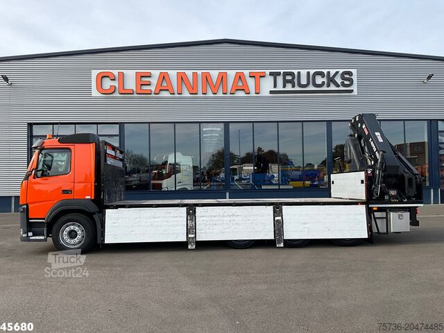 Vrachtwagen met kraan Volvo FM 420 Euro 6 8x2 Hiab 40 Tonmeter laadkraan Ju...