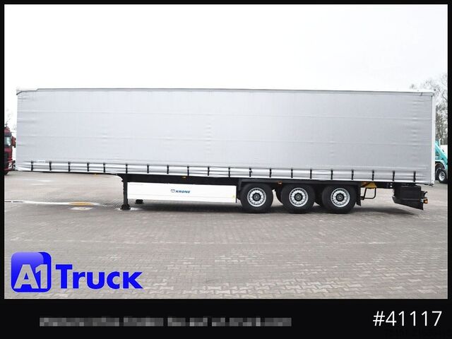 Auflieger mit Pritsche & Plane KRONE SD, Tautliner, neue Plane, 1 Vorbesitzer