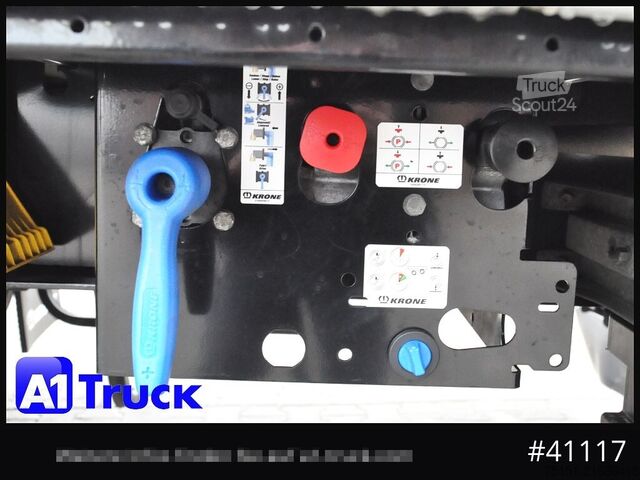 Auflieger mit Pritsche & Plane KRONE SD, Tautliner, neue Plane, 1 Vorbesitzer