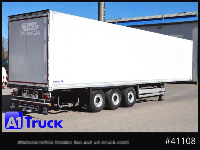 Semi-remorque fourgon SCHMITZ SCB S3B, Trockenfracht, Liftachse, 1 Vorbesitzer
