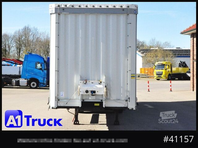 Auflieger mit Pritsche & Plane KRONE SD, Tautliner Mega, Liftachse, 4 x vorhanden