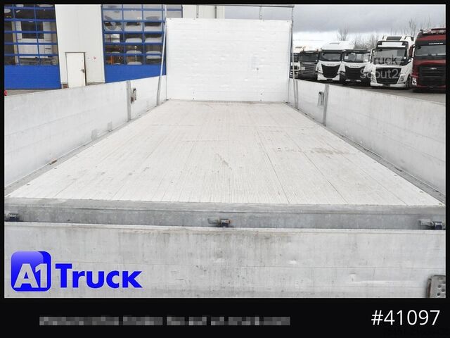 Rimorchio aperto SCHMID,FAHRZEUGBAU LTP 105, Tandem, oben gekuppelt verstellbar, Aluboden