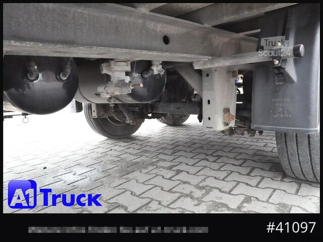 Rimorchio aperto SCHMID,FAHRZEUGBAU LTP 105, Tandem, oben gekuppelt verstellbar, Aluboden