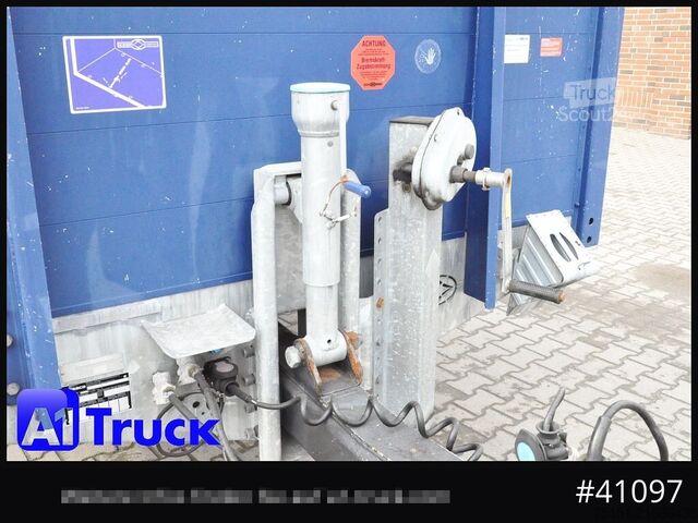 Rimorchio aperto SCHMID,FAHRZEUGBAU LTP 105, Tandem, oben gekuppelt verstellbar, Aluboden