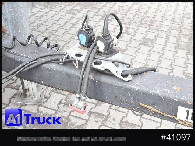 Rimorchio aperto SCHMID,FAHRZEUGBAU LTP 105, Tandem, oben gekuppelt verstellbar, Aluboden