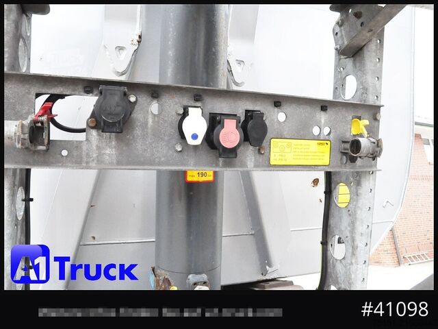 Tipper semitrailer SCHMITZ SKI 24 SL 9,6, Liftachse, 44,4m³ Stahlmulde, 3 x vorhanden
