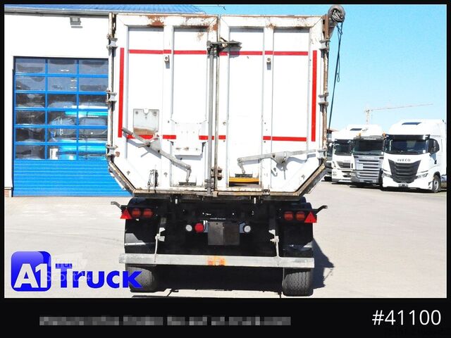 Tipper semitrailer SCHMITZ SKI 24 SL 9,6, Liftachse, 44,4m³ Stahlmulde, 3 x vorhanden