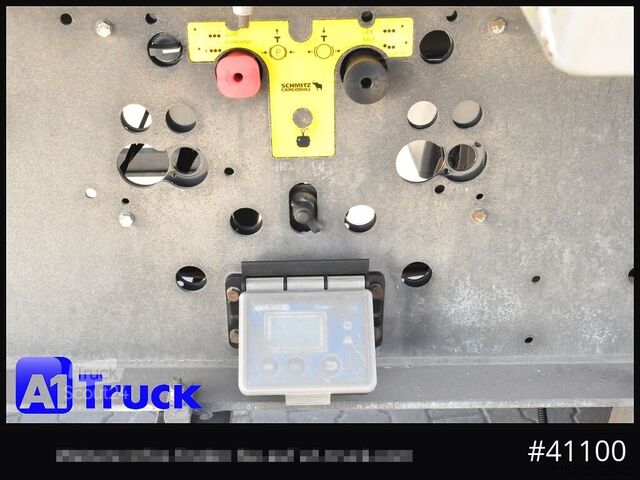 Tipper semitrailer SCHMITZ SKI 24 SL 9,6, Liftachse, 44,4m³ Stahlmulde, 3 x vorhanden