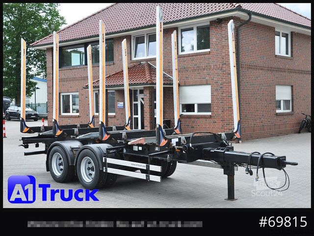 Rimorchio portatronchi DOLL Befa Tandem Holz Wood Exte Rungen, 171 tkm,