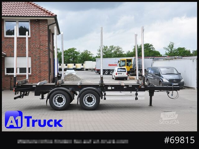 Rimorchio portatronchi DOLL Befa Tandem Holz Wood Exte Rungen, 171 tkm,