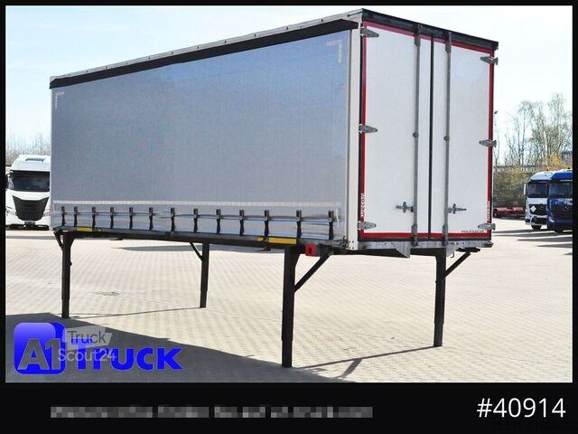 Zamenljiva nadgradnja z ravno ploščadjo in ponjavo WECON WPR 745, verzinkt, 2520  innen, Code XL, neue Plane