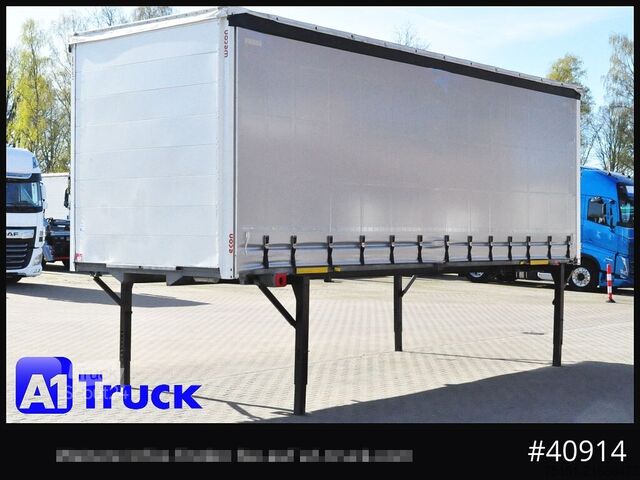 Zamenljiva nadgradnja z ravno ploščadjo in ponjavo WECON WPR 745, verzinkt, 2520  innen, Code XL, neue Plane