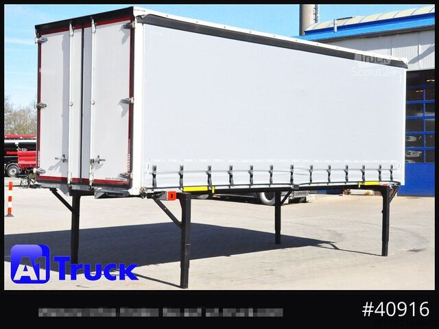 Zamenljiva nadgradnja z ravno ploščadjo in ponjavo WECON WPR 745, verzinkt, 2520  innen, Code XL, neue Plane