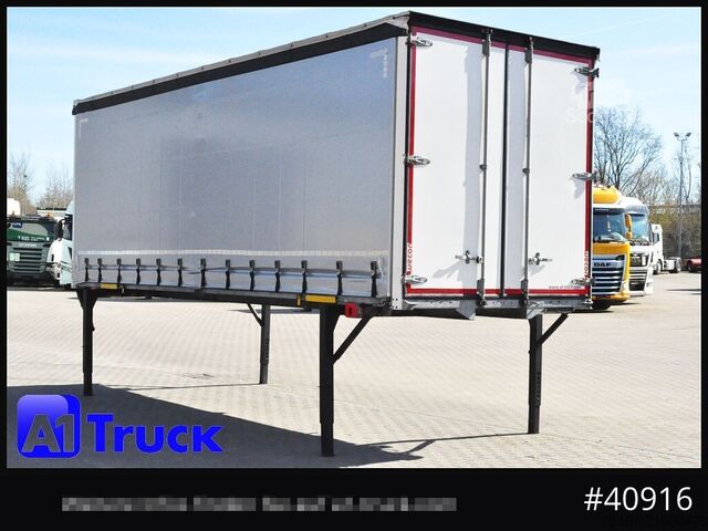 Zamenljiva nadgradnja z ravno ploščadjo in ponjavo WECON WPR 745, verzinkt, 2520  innen, Code XL, neue Plane