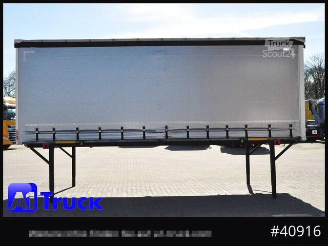 Zamenljiva nadgradnja z ravno ploščadjo in ponjavo WECON WPR 745, verzinkt, 2520  innen, Code XL, neue Plane