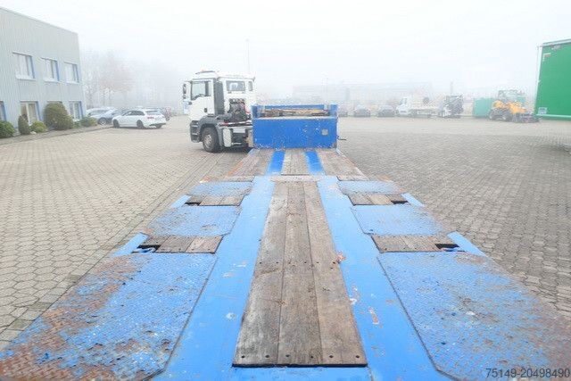Low loader semitrailer MÜLLER-MITTELTAL TTS-VLL 30,0 Profi, Gelenkt, hydr. Rampen, BPW