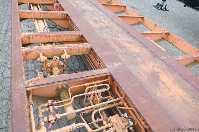 Dieplader oplegger SCHEUERLE SPE 8554, Cargo Master, 85to. NL, gelenkt, 18m