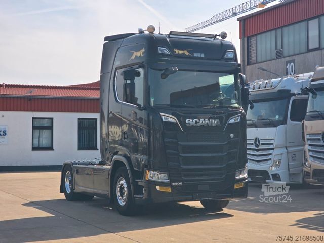 Tracteur routier standard SCANIA S500 * ACC * LEDER *  ALCOA * PARKCOOL *