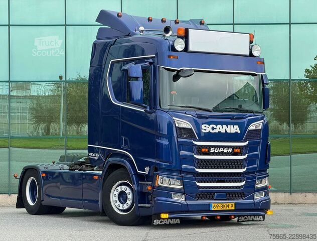 Standardní tahač SCANIA R450 LOW ROOF RETARDER FULL AIR RETARDER TOP CON
