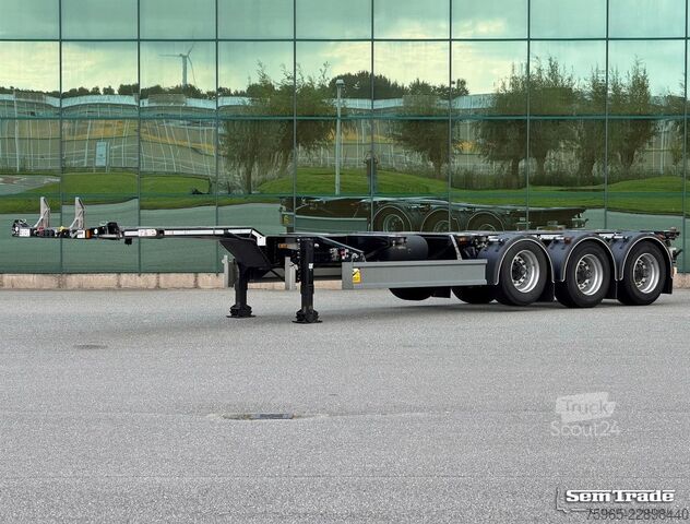 Wissellaadbak oplegger D-TEC PORTMASTER VCC-01 FRONT + BACK SLIDER 20, 30, 40