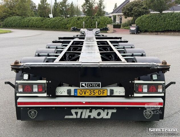 Wissellaadbak oplegger D-TEC PORTMASTER VCC-01 FRONT + BACK SLIDER 20, 30, 40