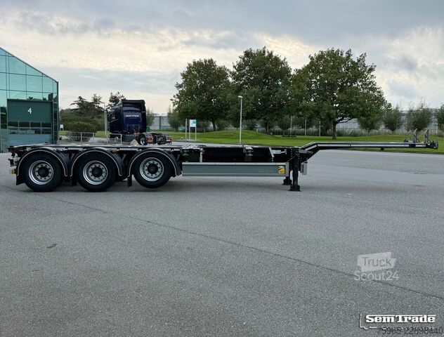 Wissellaadbak oplegger D-TEC PORTMASTER VCC-01 FRONT + BACK SLIDER 20, 30, 40