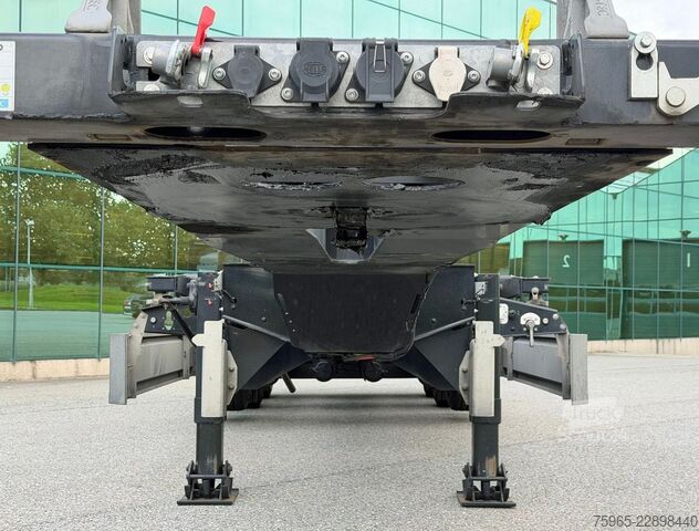 Wissellaadbak oplegger D-TEC PORTMASTER VCC-01 FRONT + BACK SLIDER 20, 30, 40