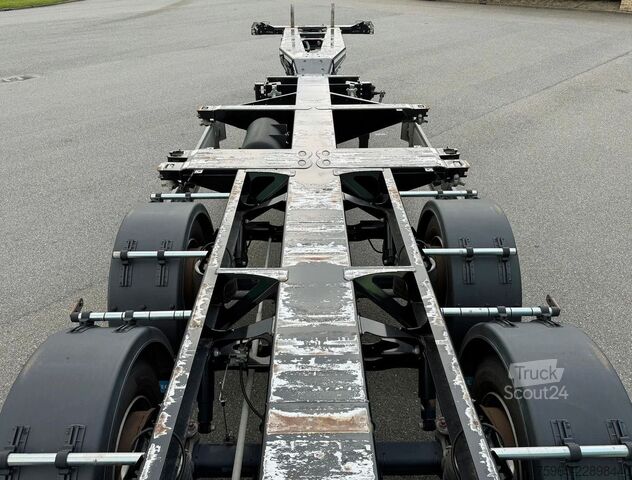 Wissellaadbak oplegger D-TEC PORTMASTER VCC-01 FRONT + BACK SLIDER 20, 30, 40