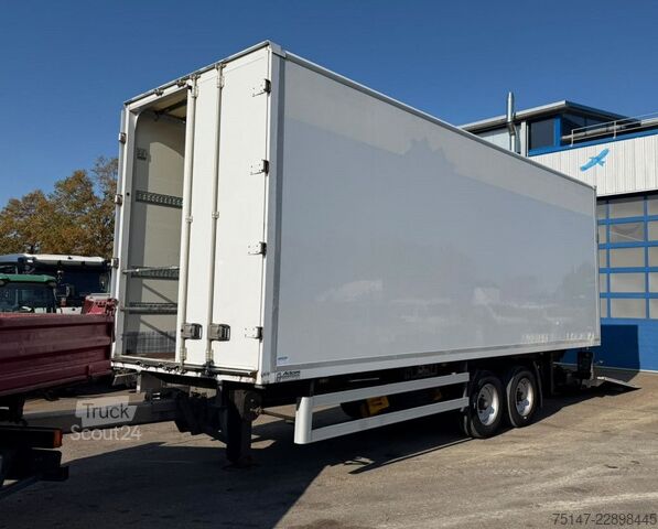 Тентованный прицеп ACKERMANN-FRUEHAUF 11,9 t Tandem-Anhänger Türen vorne Durchlade LBW