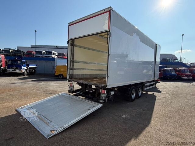 Тентованный прицеп ACKERMANN-FRUEHAUF 11,9 t Tandem-Anhänger Türen vorne Durchlade LBW