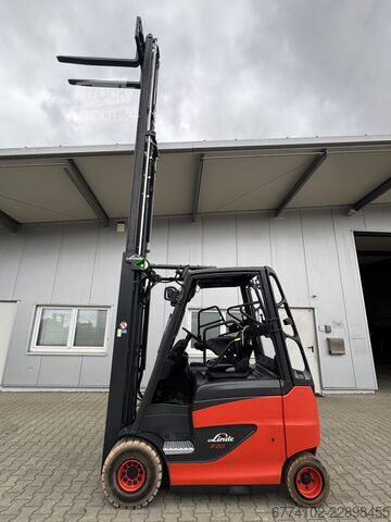 Elektrikli – 4 tekerlek Linde E20/600H + Ladegerät NEU 80100--EK
