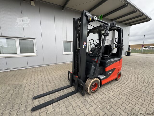 Elektrikli – 4 tekerlek Linde E20/600H + Ladegerät NEU 80100--EK
