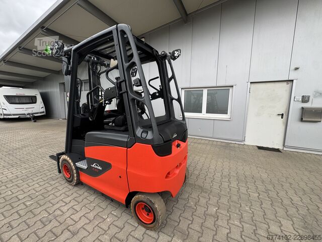 Elektrikli – 4 tekerlek Linde E20/600H + Ladegerät NEU 80100--EK
